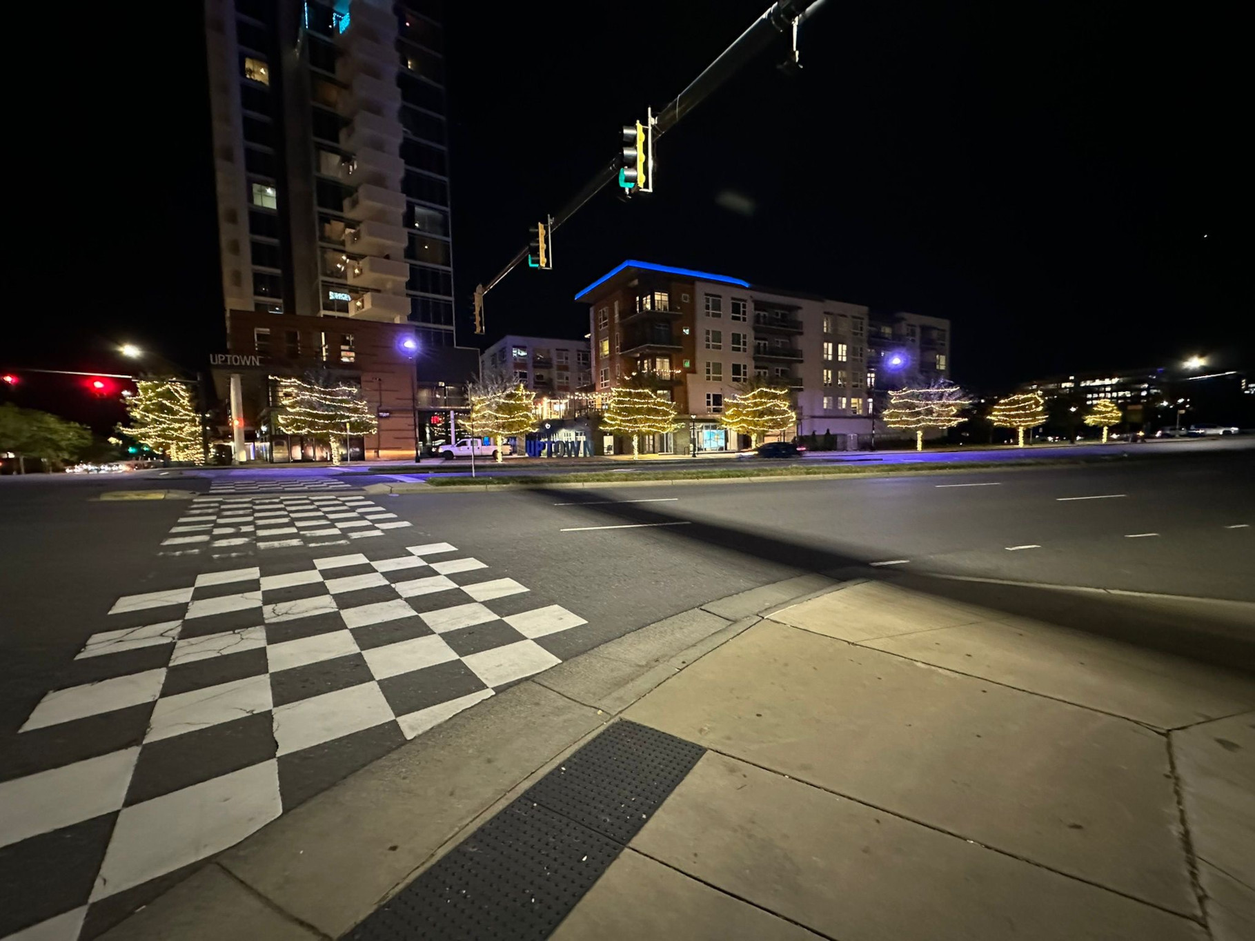 Custom Driveway and Gutter Light Setup by Charlotte's Best Christmas Lights in Charlotte, NC