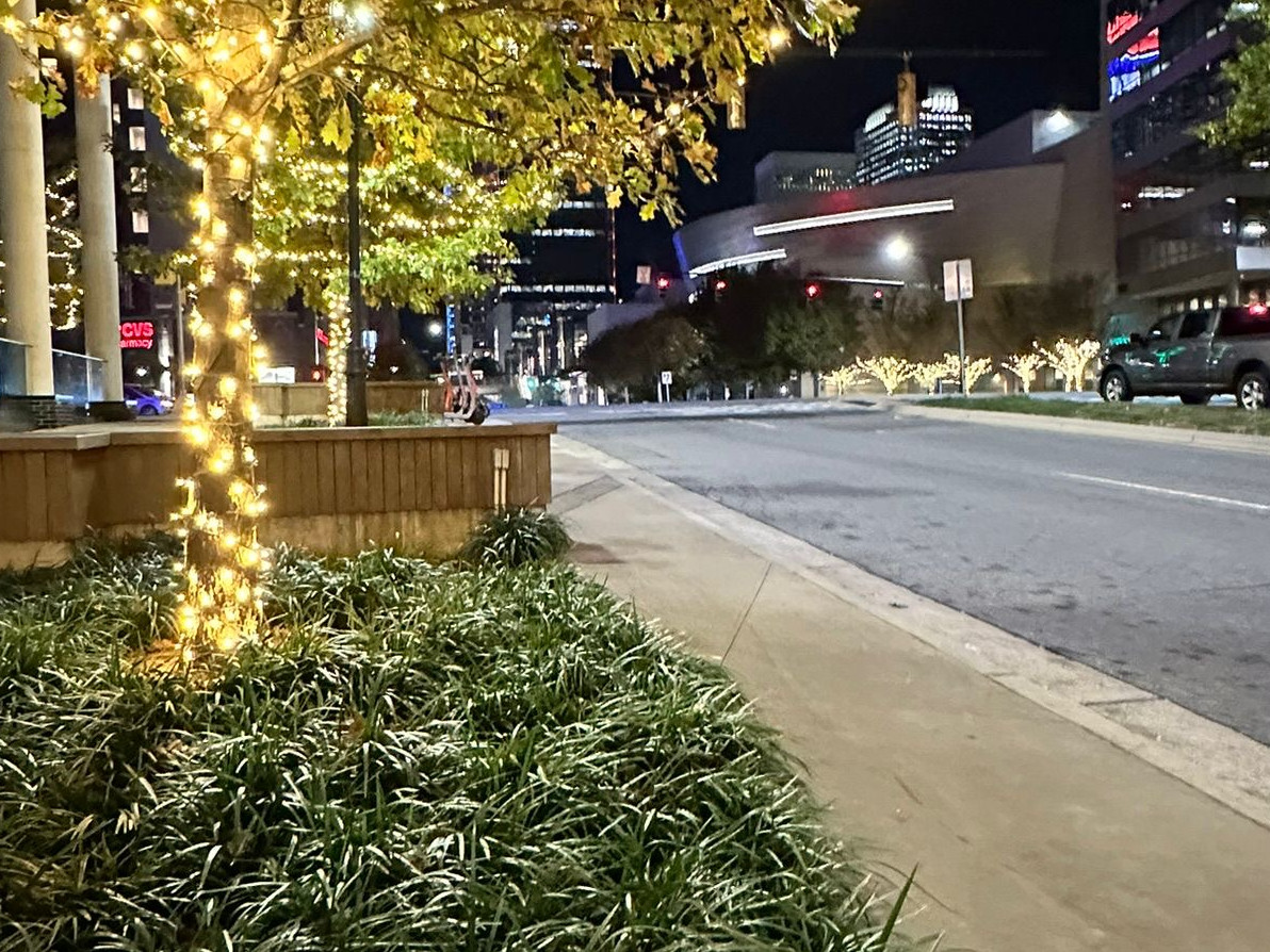 Custom Driveway and Gutter Light Setup by Charlotte's Best Christmas Lights in Charlotte, NC